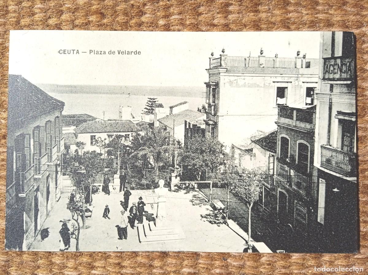 Postales: CEUTA- PLAZA DE VELARDE - ED. M. ARRIBAS - Foto 1