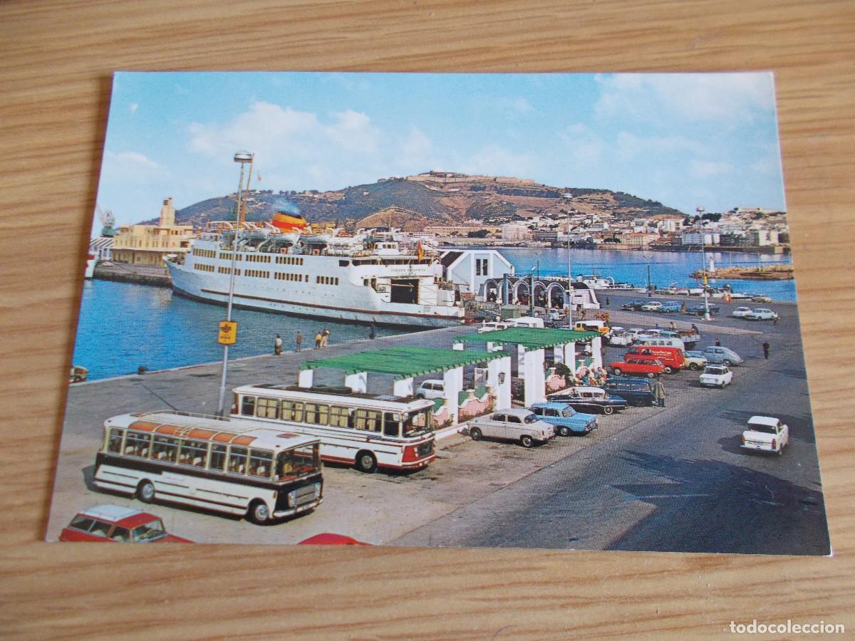 Postales: CEUTA -- TRANSBORDADOR Y MONTE HACHO - Foto 1