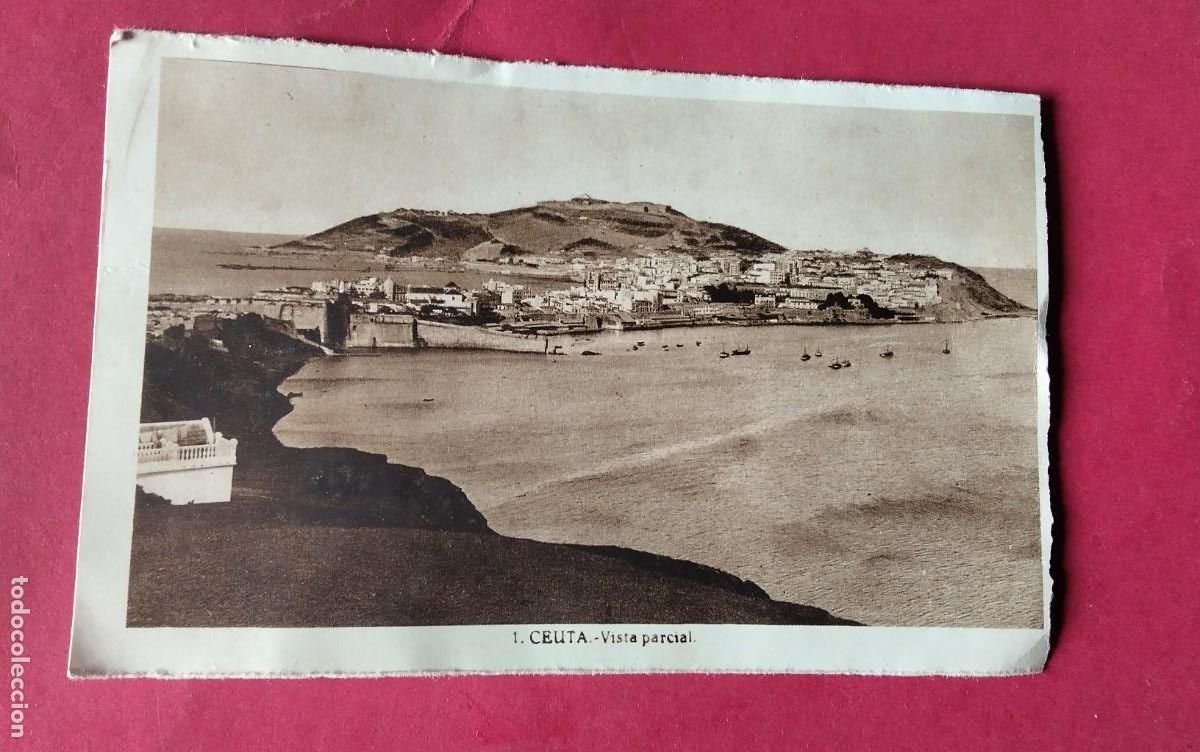 Postales: CEUTA, POSTAL ANTIGUA , BLANCO Y NEGRO - Foto 1