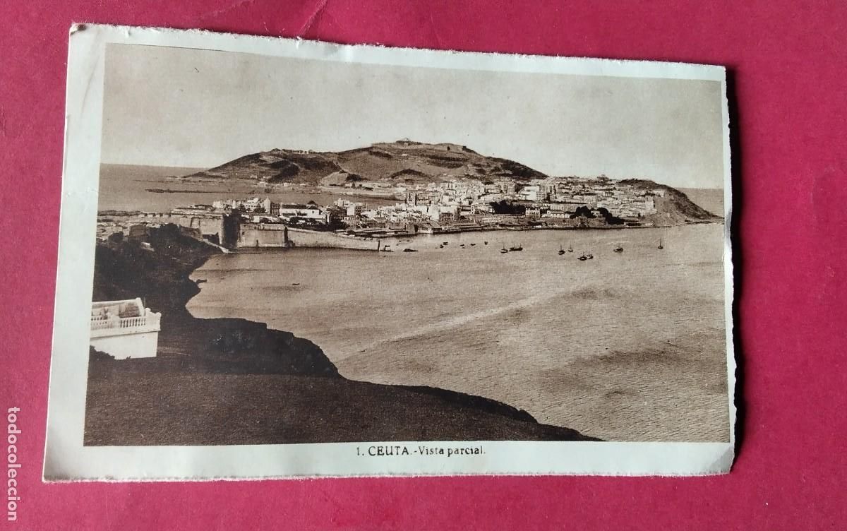Postales: CEUTA, POSTAL ANTIGUA , BLANCO Y NEGRO - Foto 2