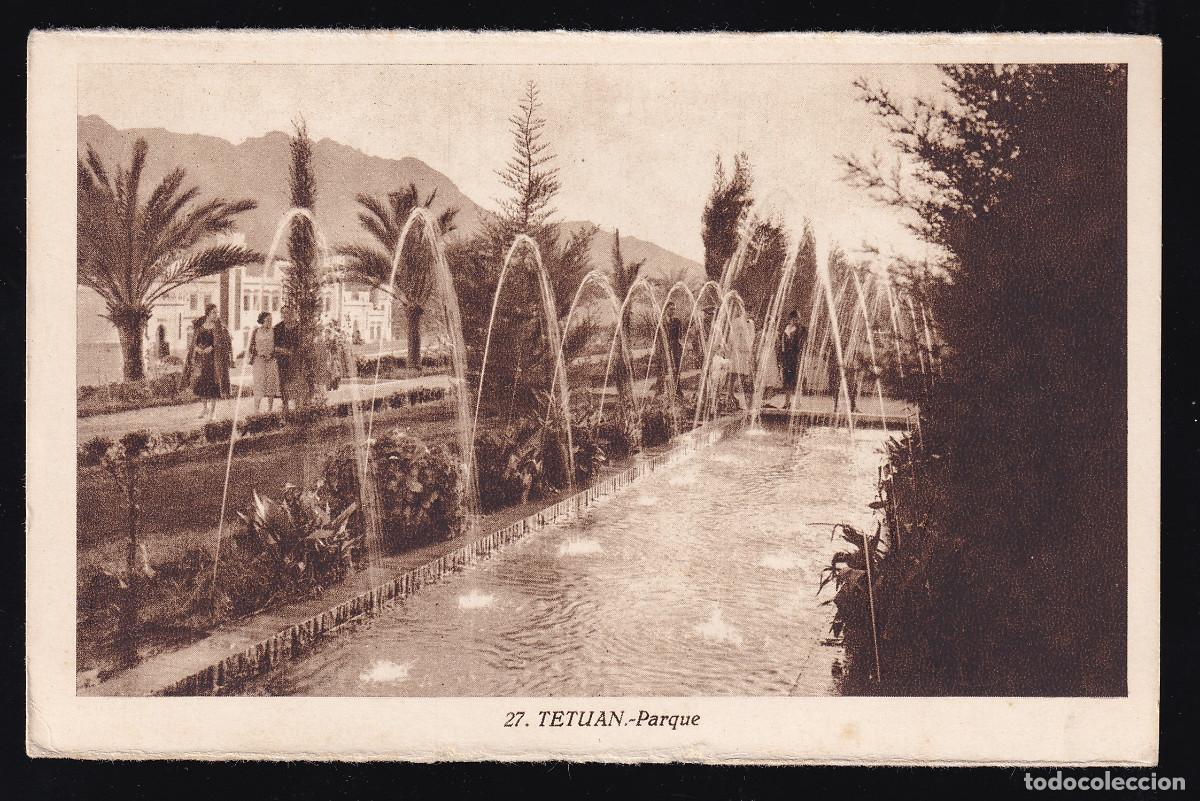 Postales: POSTAL TETUAN - PARQUE - Foto 1