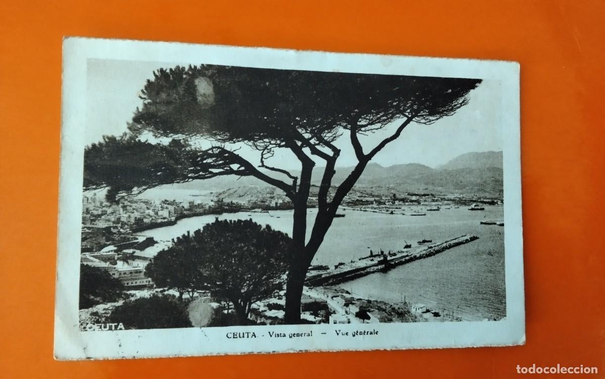 Postales: CEUTA , POSTAL ANTIGUA , BLANCO Y NEGRO - Foto 2