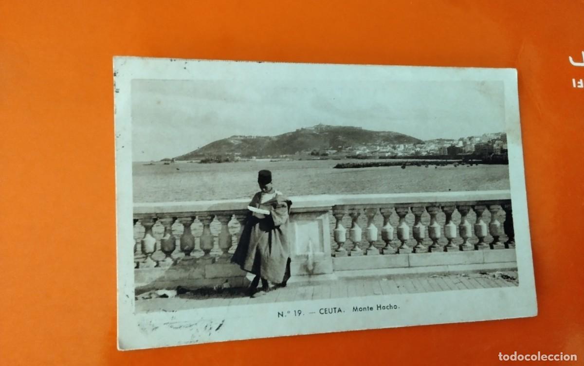 Postales: CEUTA , POSTAL ANTIGUA , BLANCO Y NEGRO - Foto 1