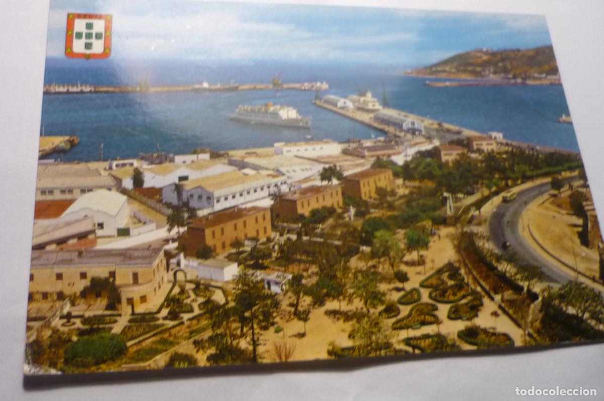 Postales: postal ceuta puerto parcial - Foto 1