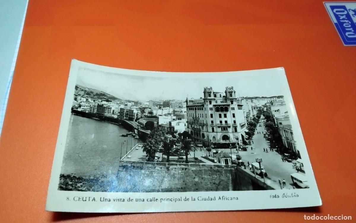 Postales: CEUTA, POSTAL ANTIGUA , BLANCO Y NEGRO - Foto 2