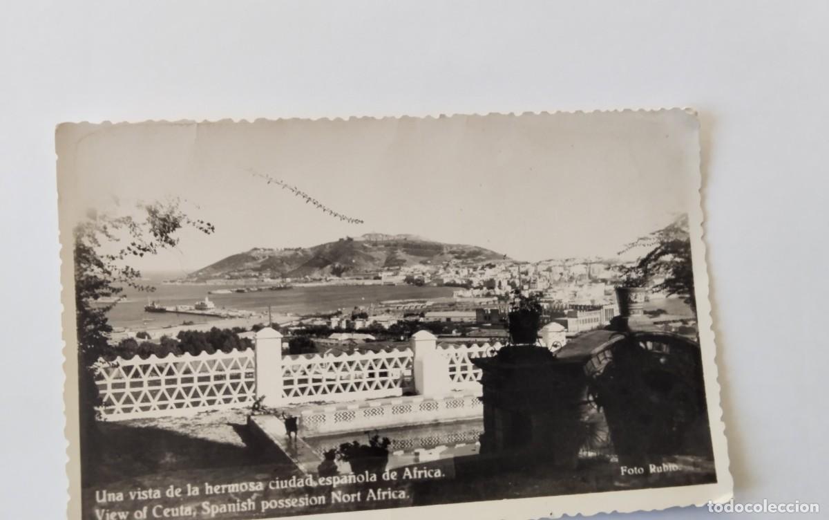 Postales: CEUTA , POSTAL ANTIGUA , BLANCO Y NEGRO , - Foto 1