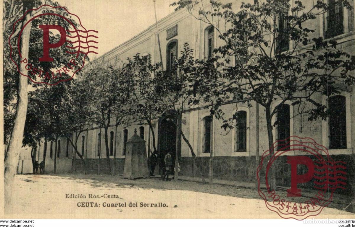Postales: CEUTA CUARTEL DEL SERRALLO - Foto 1