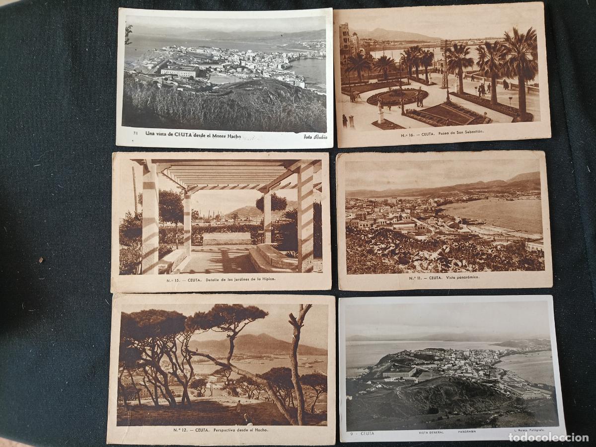 Postales: Ceuta: lote de 37 postales antiguas - Foto 3