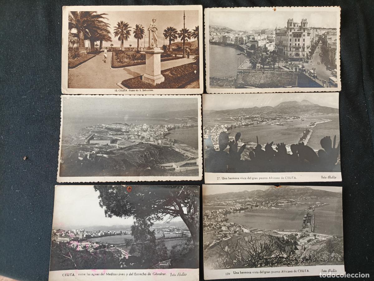 Postales: Ceuta: lote de 37 postales antiguas - Foto 4