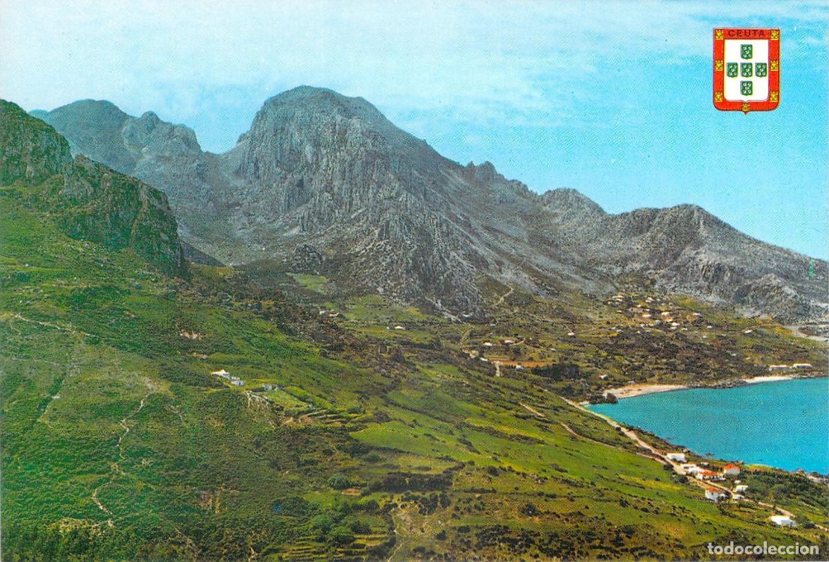Postales: Postal de Ceuta - La Bella Durmiente o Mujer Muerta - Foto 1