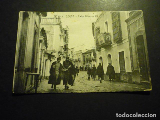 Postales: CEUTA CALLE ALFONSO XII - Foto 1