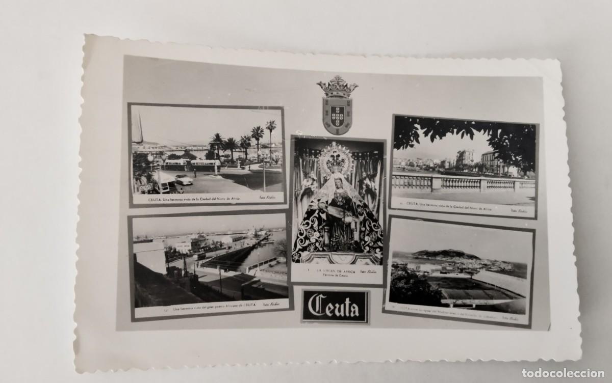Postales: CEUTA , POSTAL ANTIGUA , BLANCO Y NEGRO - Foto 2