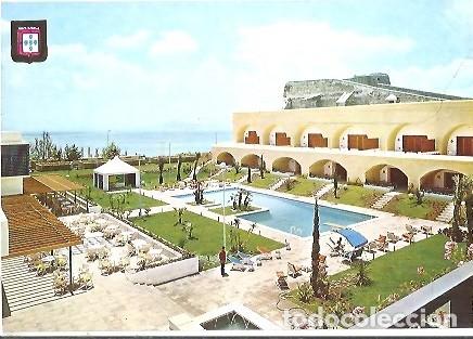 Postales: POSTAL A COLOR N&ordm; 31 CEUTA GRAN HOTEL LA MURALLA PISCINA