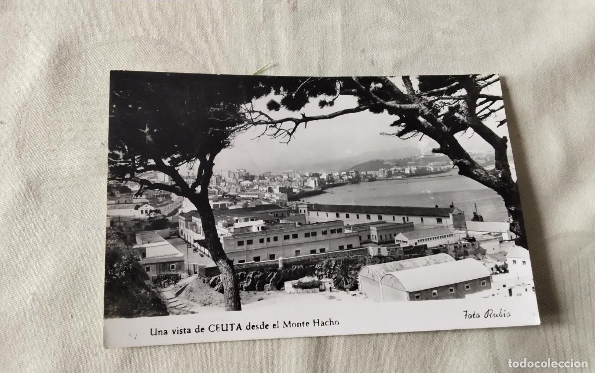 Postales: CEUTA , POSTAL ANTIGUA , BLANCO Y NEGRO - Foto 2