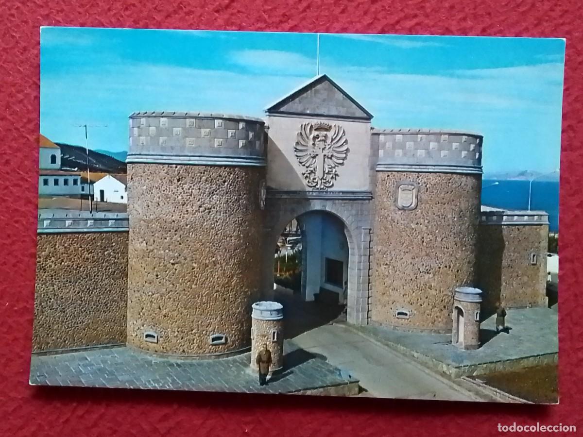 Cartes Postales: ANTIGUA POSTAL POST CARD CEUTA CUARTEL DE REGULARES ENTRADA, EJ&Eacute;RCITO ESPA&Ntilde;OL MILITAR SOLDADOS SPAIN