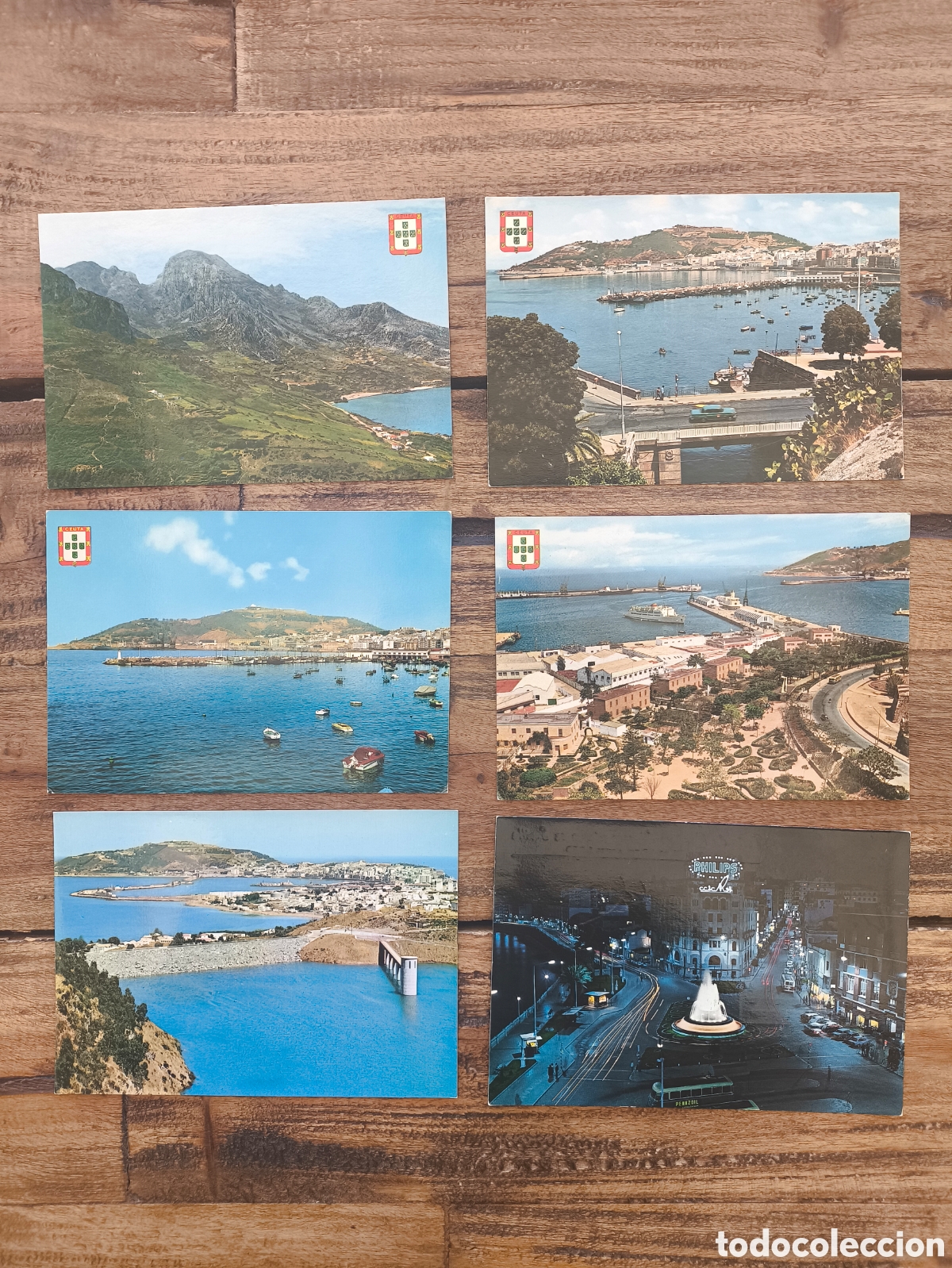 Postales: Lote de 45 postales de Ceuta - Foto 3