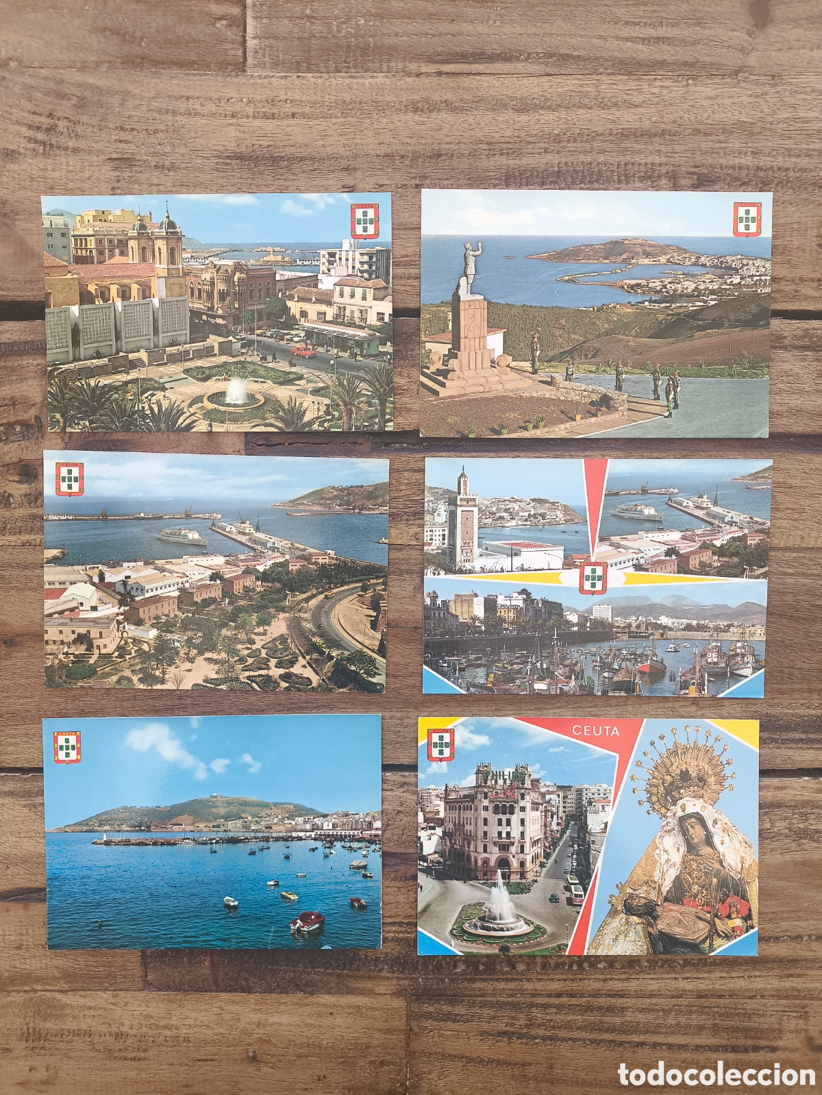 Postales: Lote de 45 postales de Ceuta - Foto 4