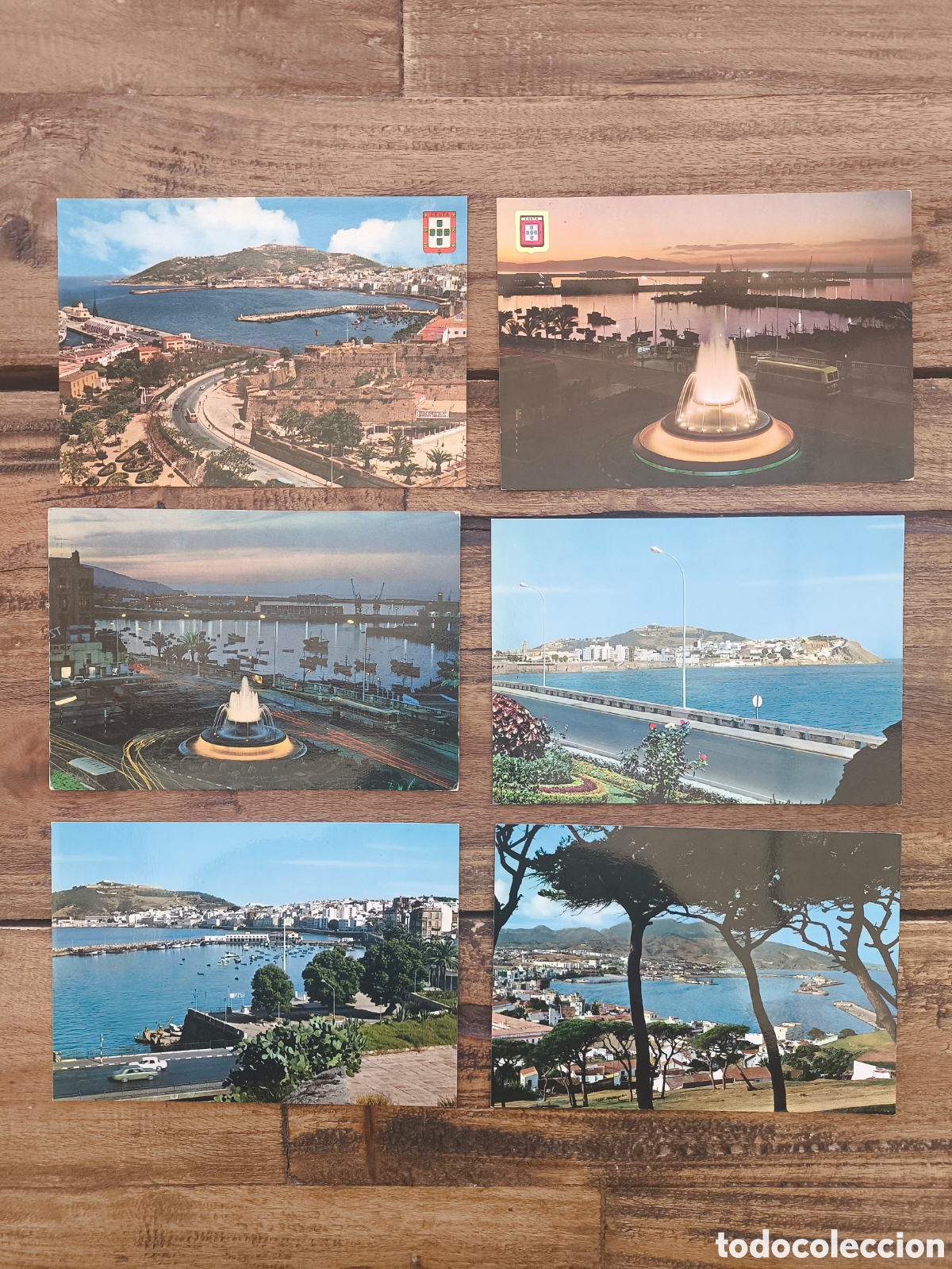 Postales: Lote de 45 postales de Ceuta - Foto 6
