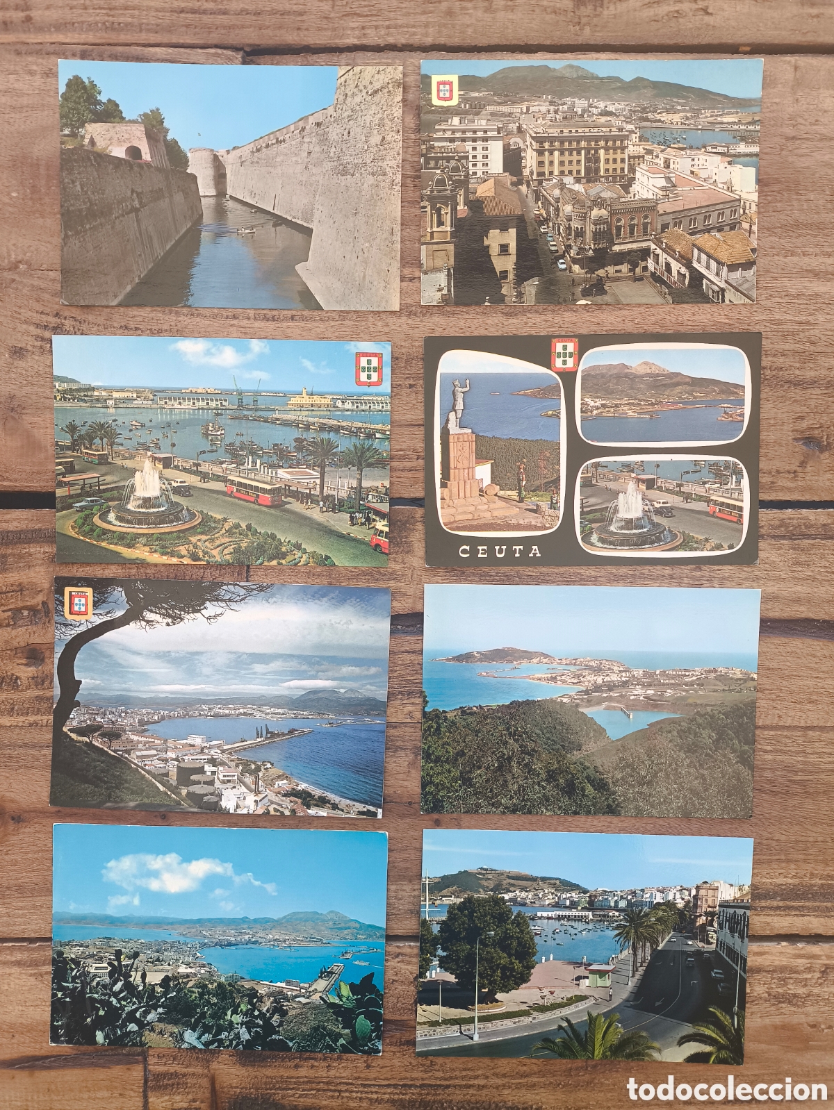 Postales: Lote de 45 postales de Ceuta - Foto 7