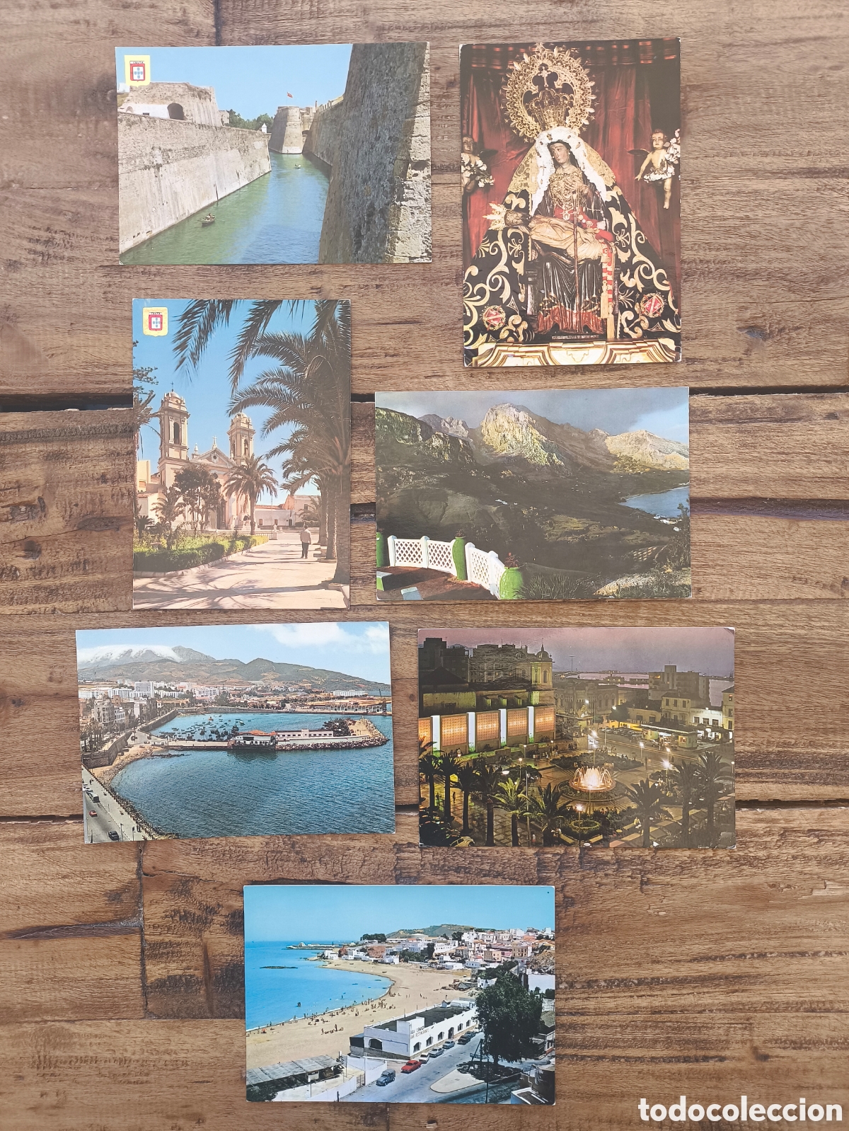 Postales: Lote de 45 postales de Ceuta - Foto 8
