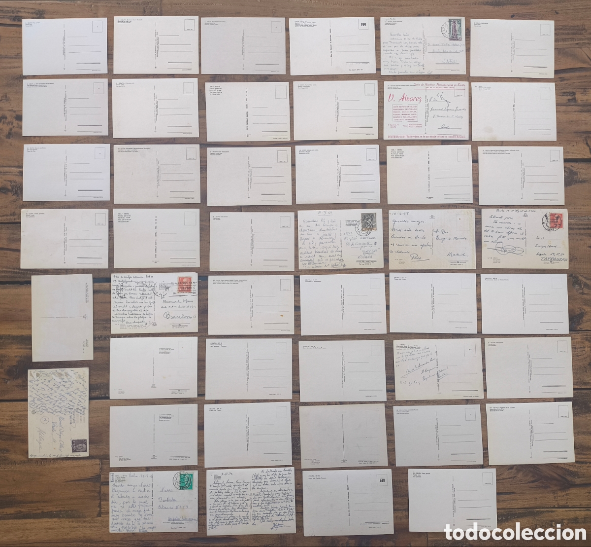 Postales: Lote de 45 postales de Ceuta - Foto 9