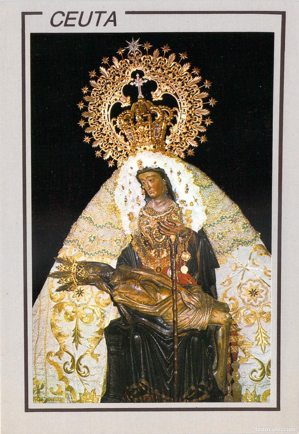 Postkarten: Postal de la Virgen de &Aacute;frica, Patrona de Ceuta