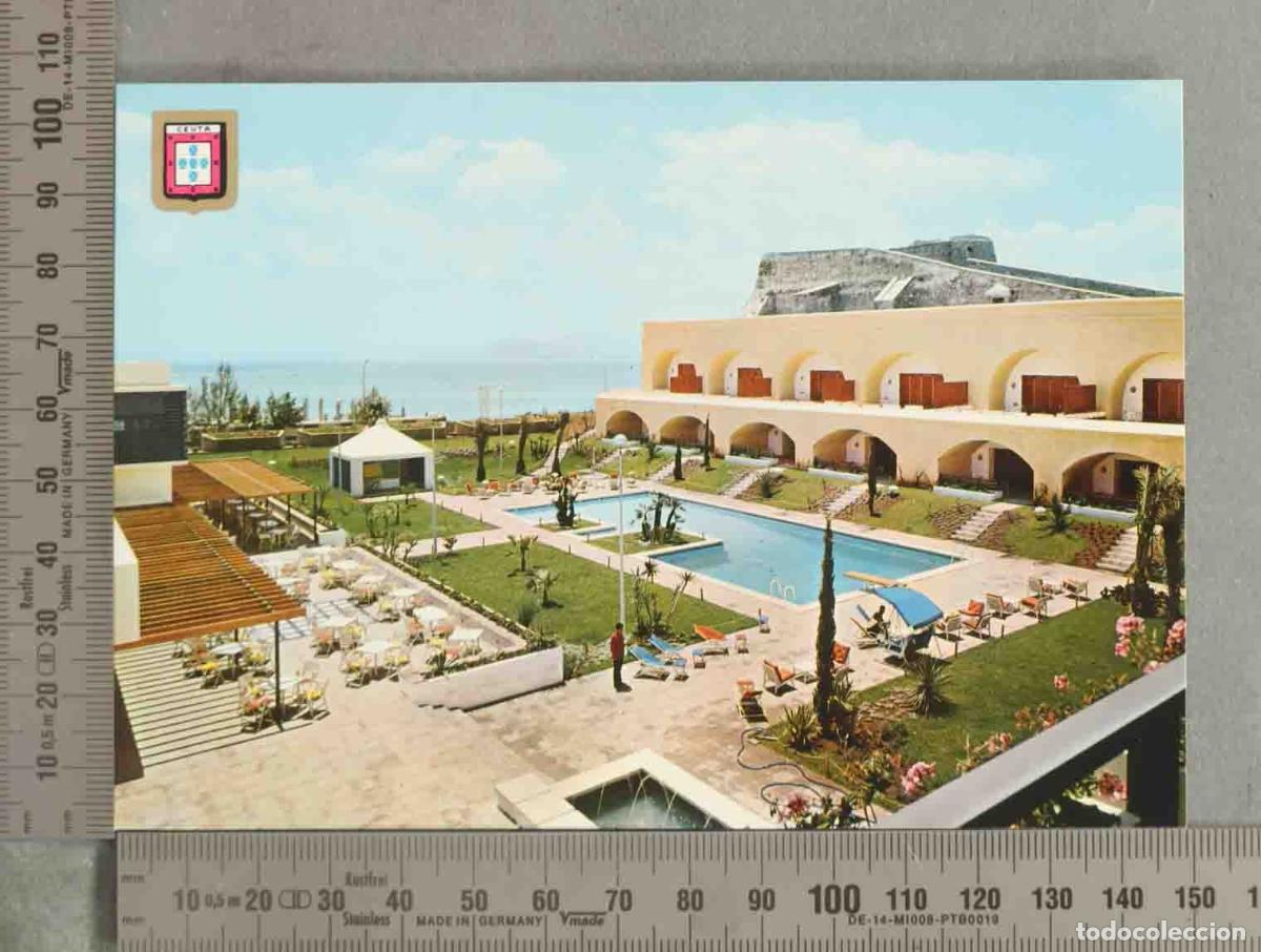 Postales: POSTAL. Ceuta - Gran Hotel La Muralla - Piscina