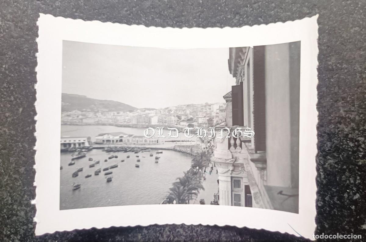 Postales: FOTOGRAFIA DE DEL PUERTO DE CEUTA - A&Ntilde;O 1955 - CASA ROS - MIDE 9,5 X 7 CMS.