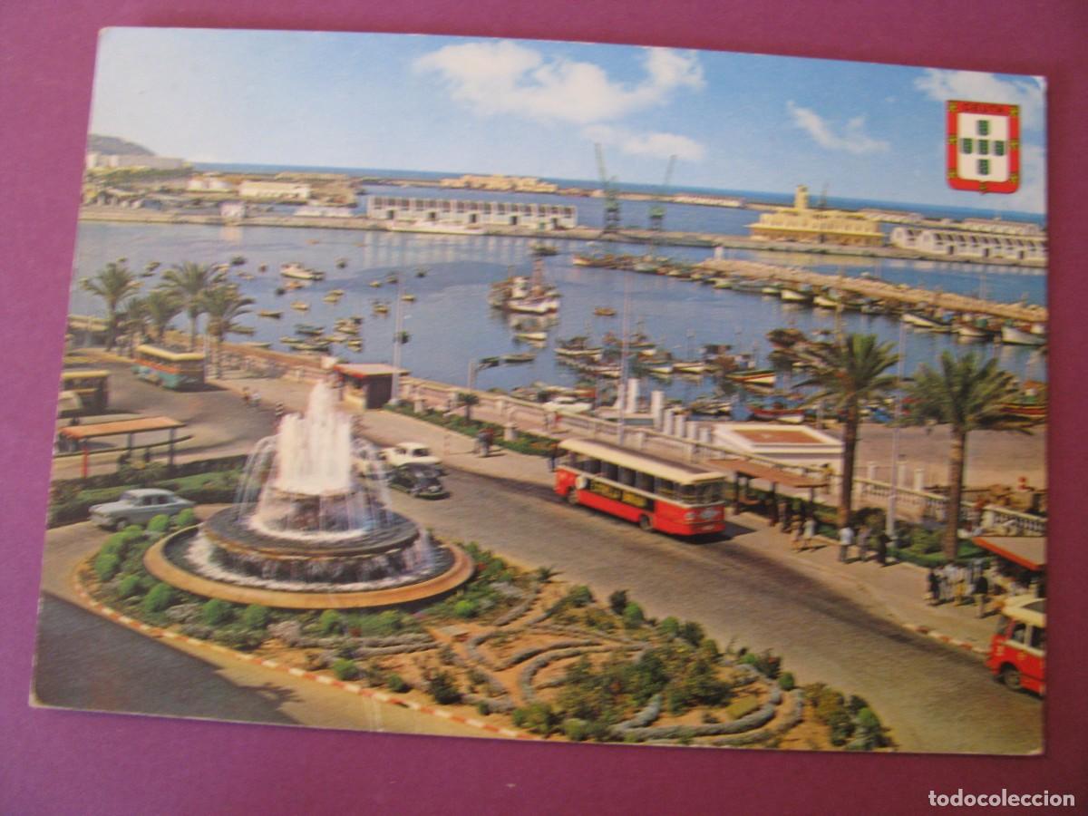 Postales: POSTAL DE CEUTA. VISTA PARCIAL DEL PUERTO. GARCIA GARRABELLA