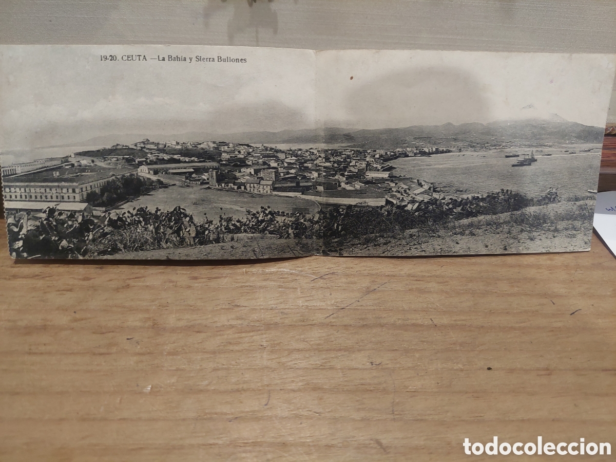 Postales: CEUTO DOBLE EDICI&Oacute;N ARRIBAS ZARAGOZA 19/20 LA BAHIA Y SIERRA BULLONES