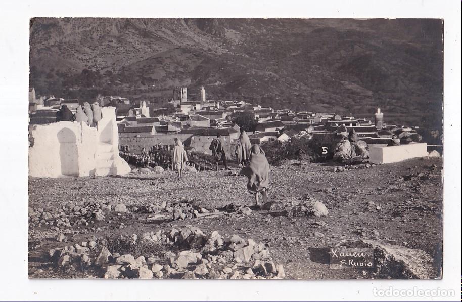 Postales: POSTAL. XAUEN. FECHADA EN CEUTA, 1923. FOTO RUBIO. MARRUECOS