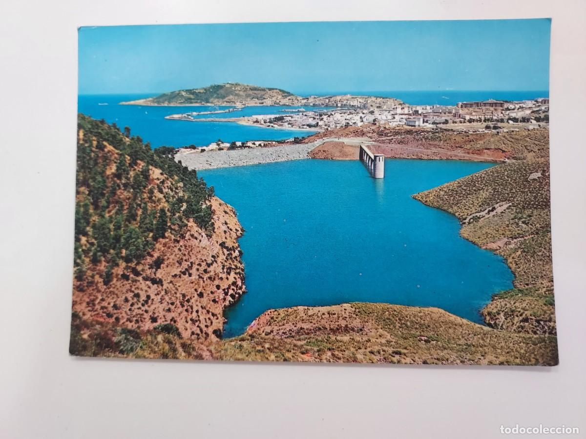 Postales: POSTAL CEUTA PANTANO Y VISTA PARCIAL. 1976. SIN CIRCULAR