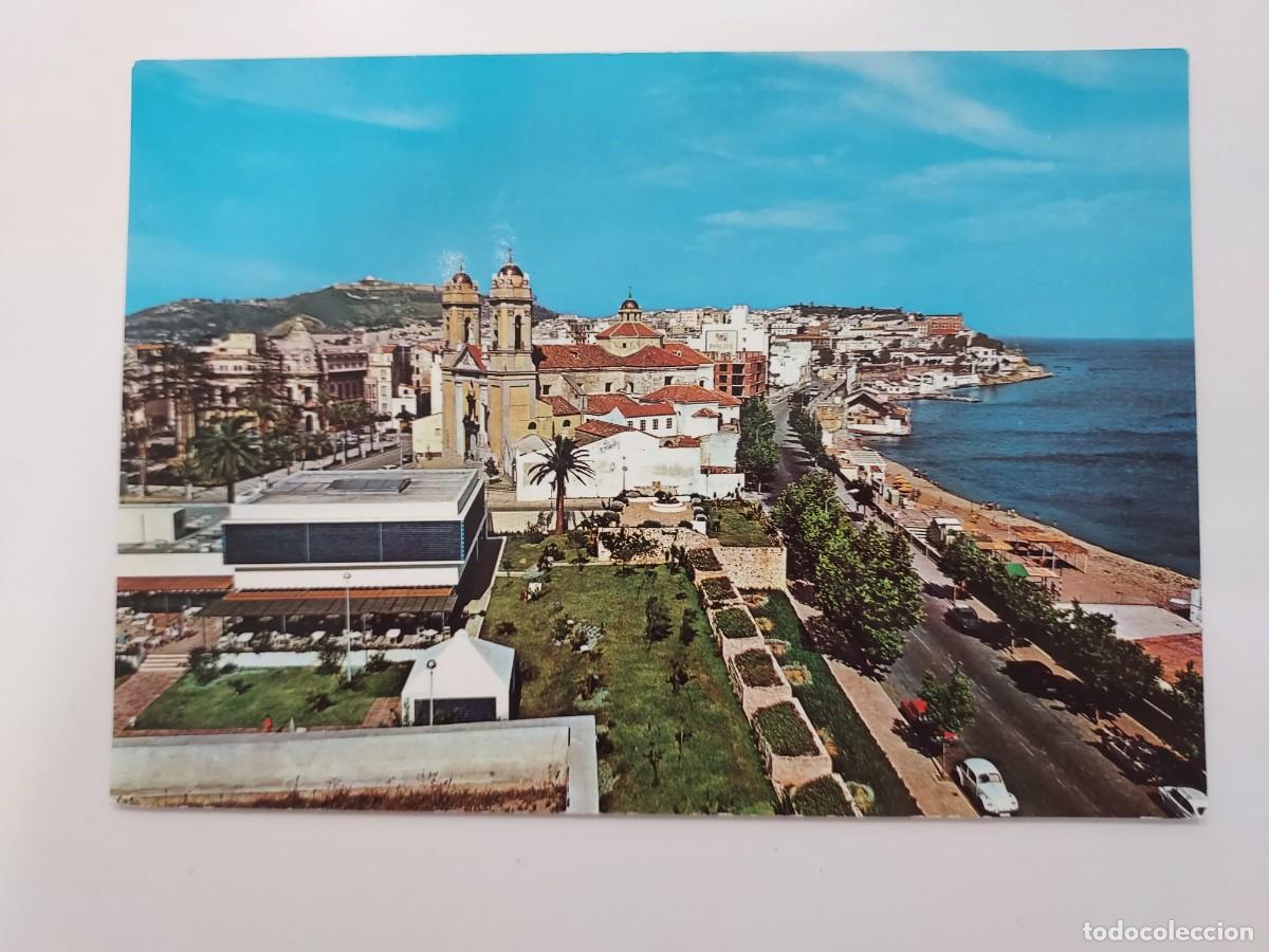 Postales: POSTAL CEUTA CALLE INDEPENDENCIA Y PLAYA DE LA RIBERA. 1969. SIN CIRCULAR