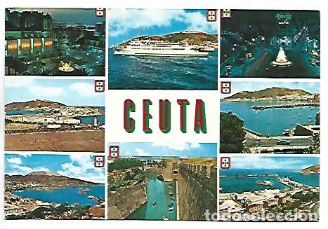 Postales: BELLEZAS DE LA CIUDAD.- CEUTA - Foto 1