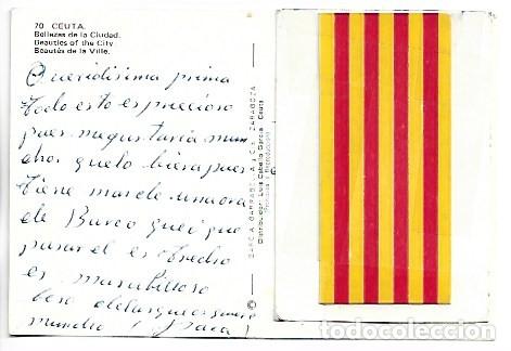 Postales: BELLEZAS DE LA CIUDAD.- CEUTA - Foto 2