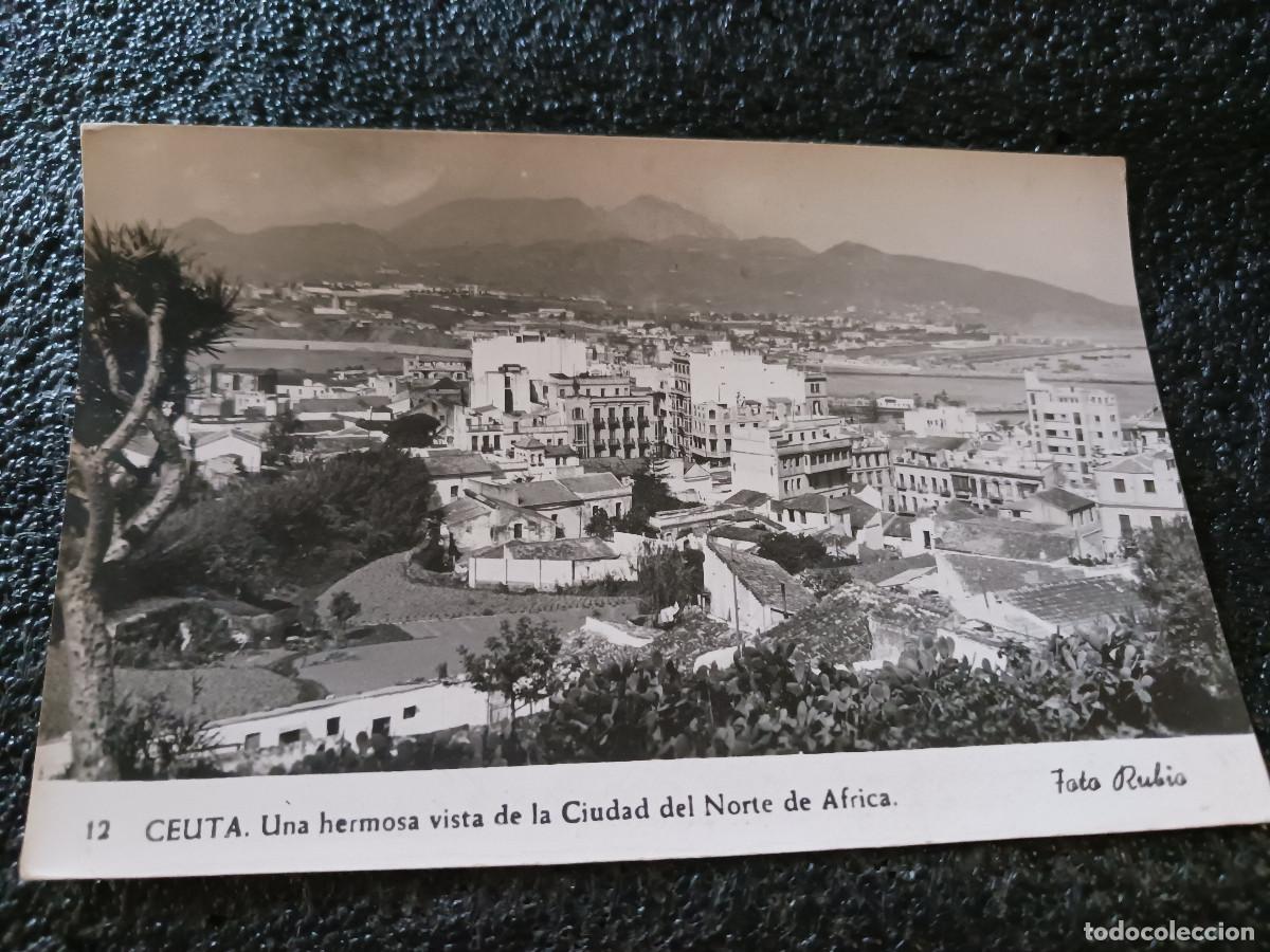 Postales: 12 ceuta una hermosa vista de la ciudad del norte de africa, foto rubio, circulada
