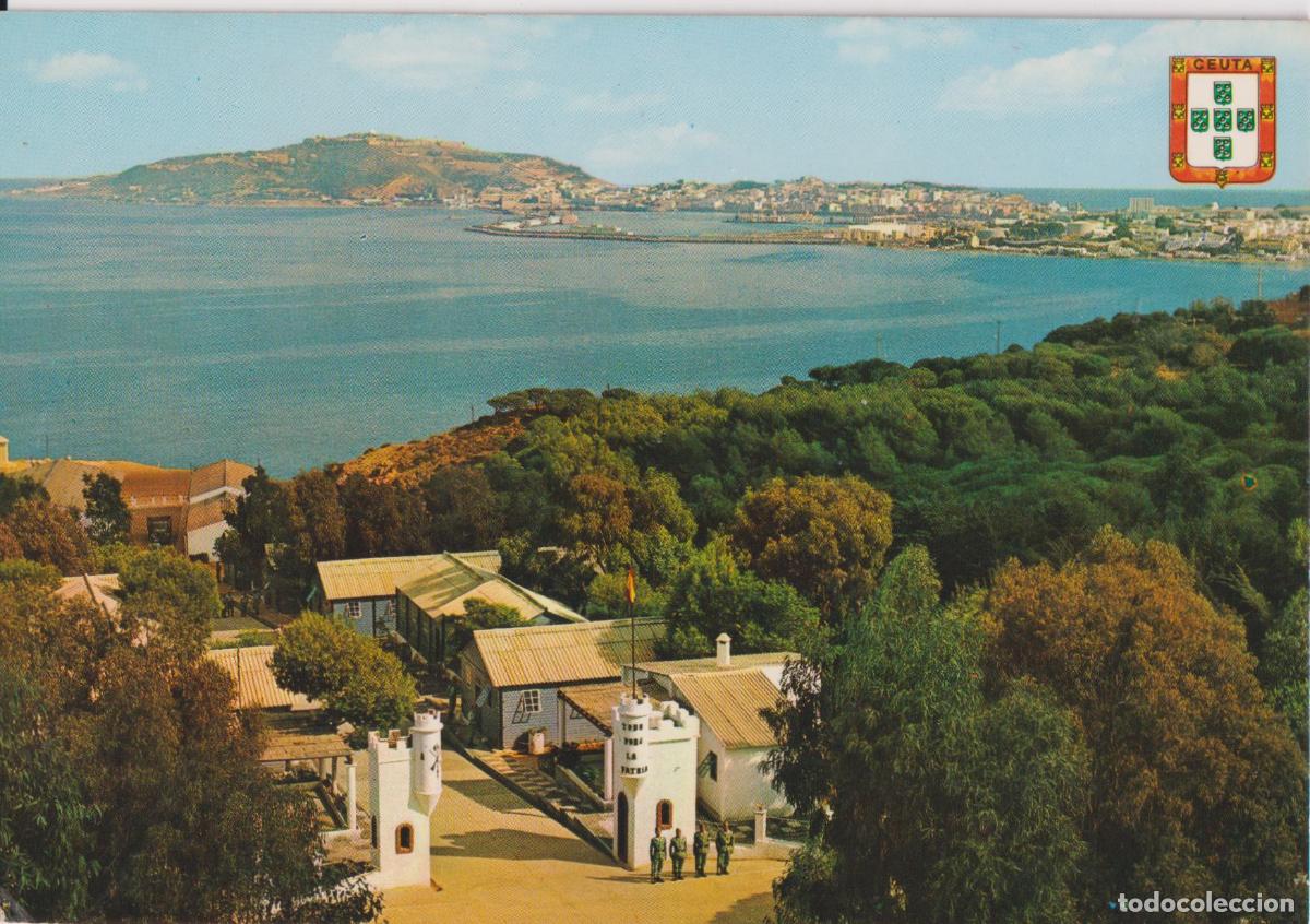 Postales: CEUTA, CAMPAMENTO JARAL, VISTA PARCIAL - GARCIA GARRABELLA 36 - ESCRITA