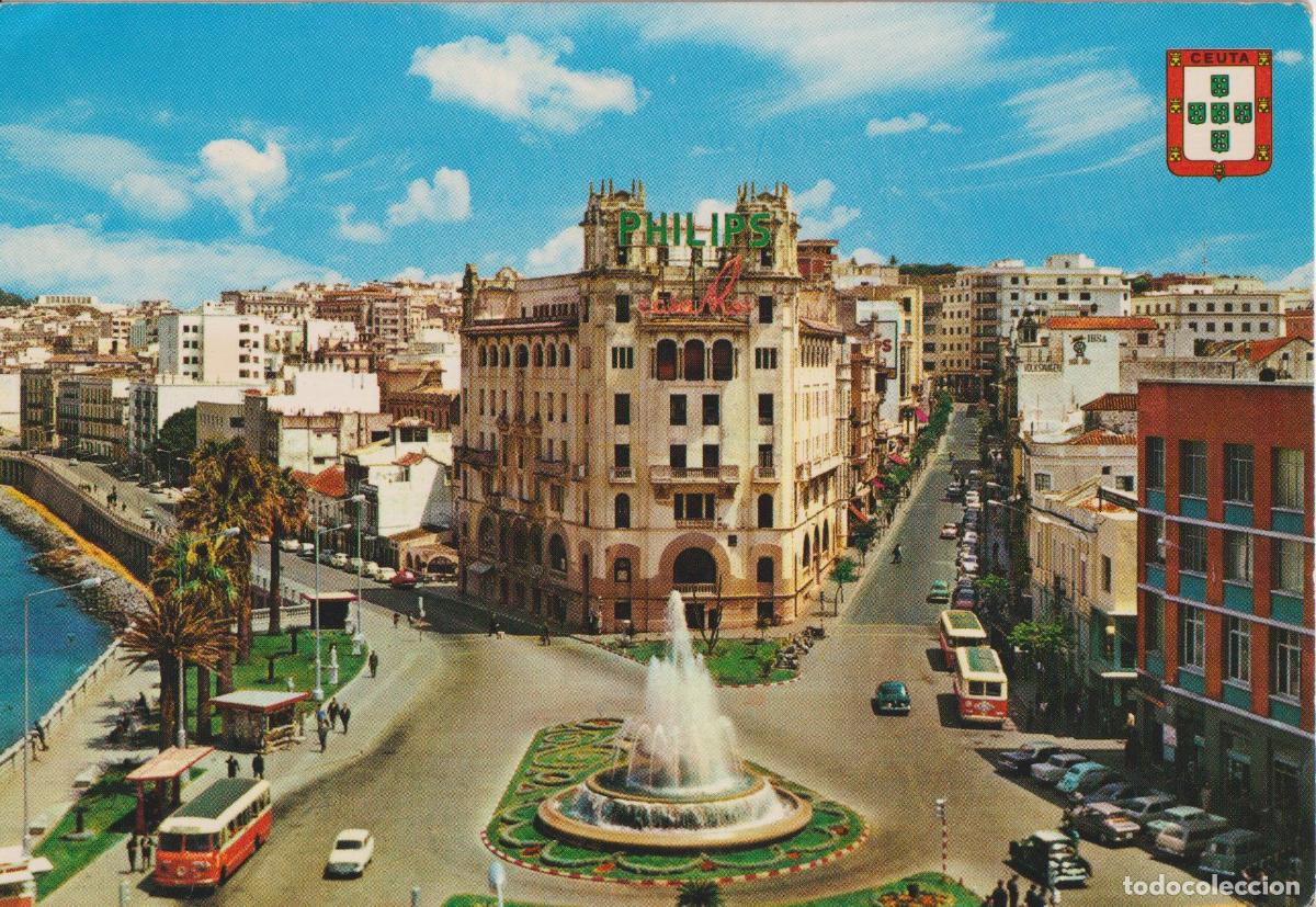 Postales: CEUTA, PLAZA DEL GENERAL GALERA - GARCIA GARRABELLA 1 - ESCRITA