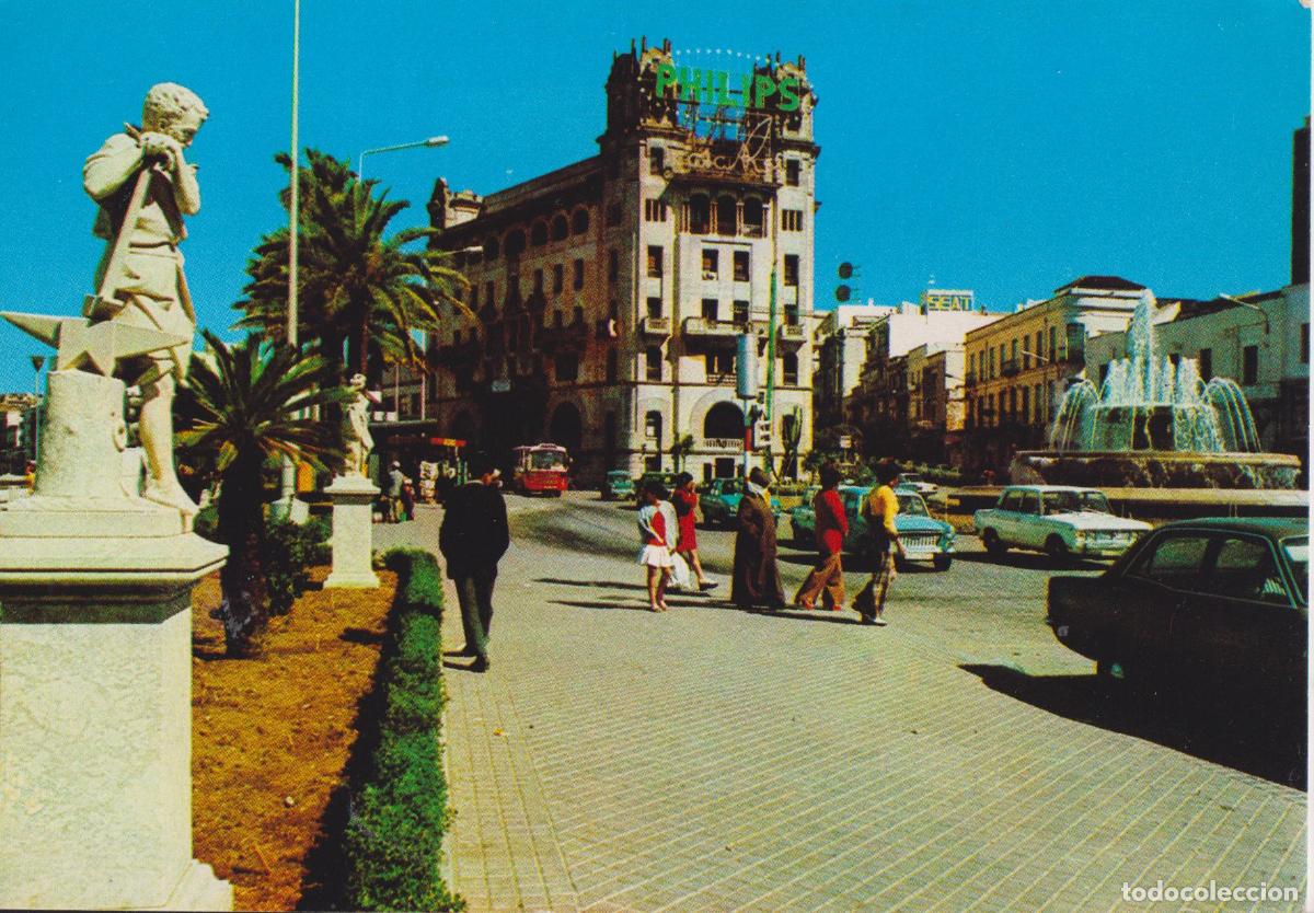 Postales: CEUTA, PLAZA TENIENTE GRAL.GALERA - D. MOL 12 - ESCRITA