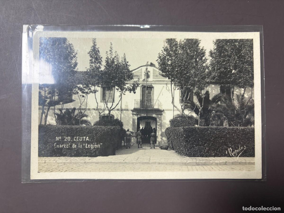 Postales: TARJETA POSTAL. CEUTA. N&ordm; 20.- CUARTEL DE LA LEGI&Oacute;N.