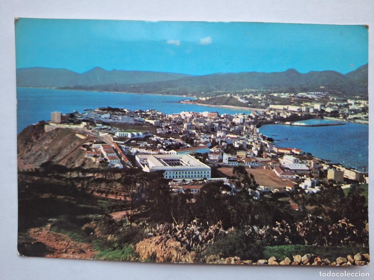Postales: ANTIGUA POSTAL CEUTA PANORAMICA CON SUS DOS BAHIAS RV 2971