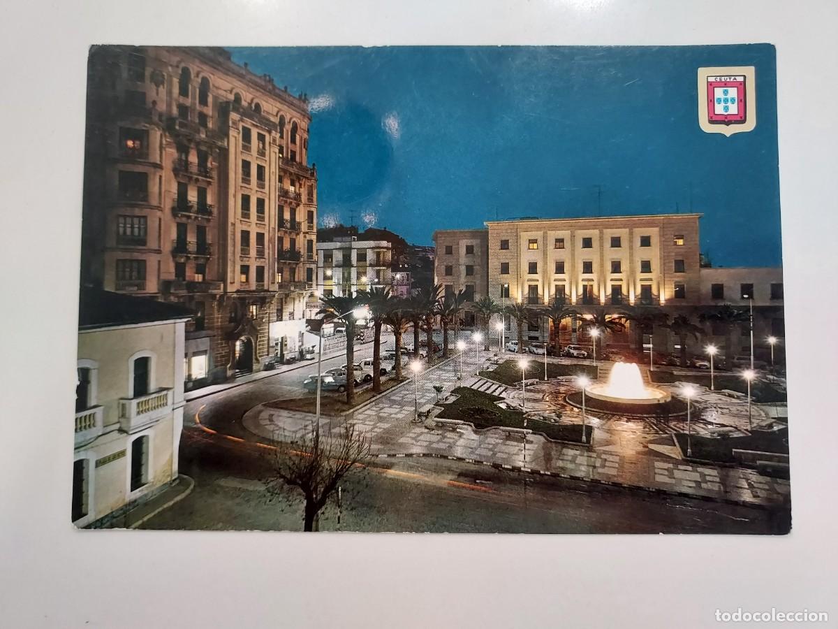 Postales: POSTAL CEUTA JARDIN DEL CAPITAN RAMOS. 1966. SIN CIRCULAR. FISA. NOCTURNA