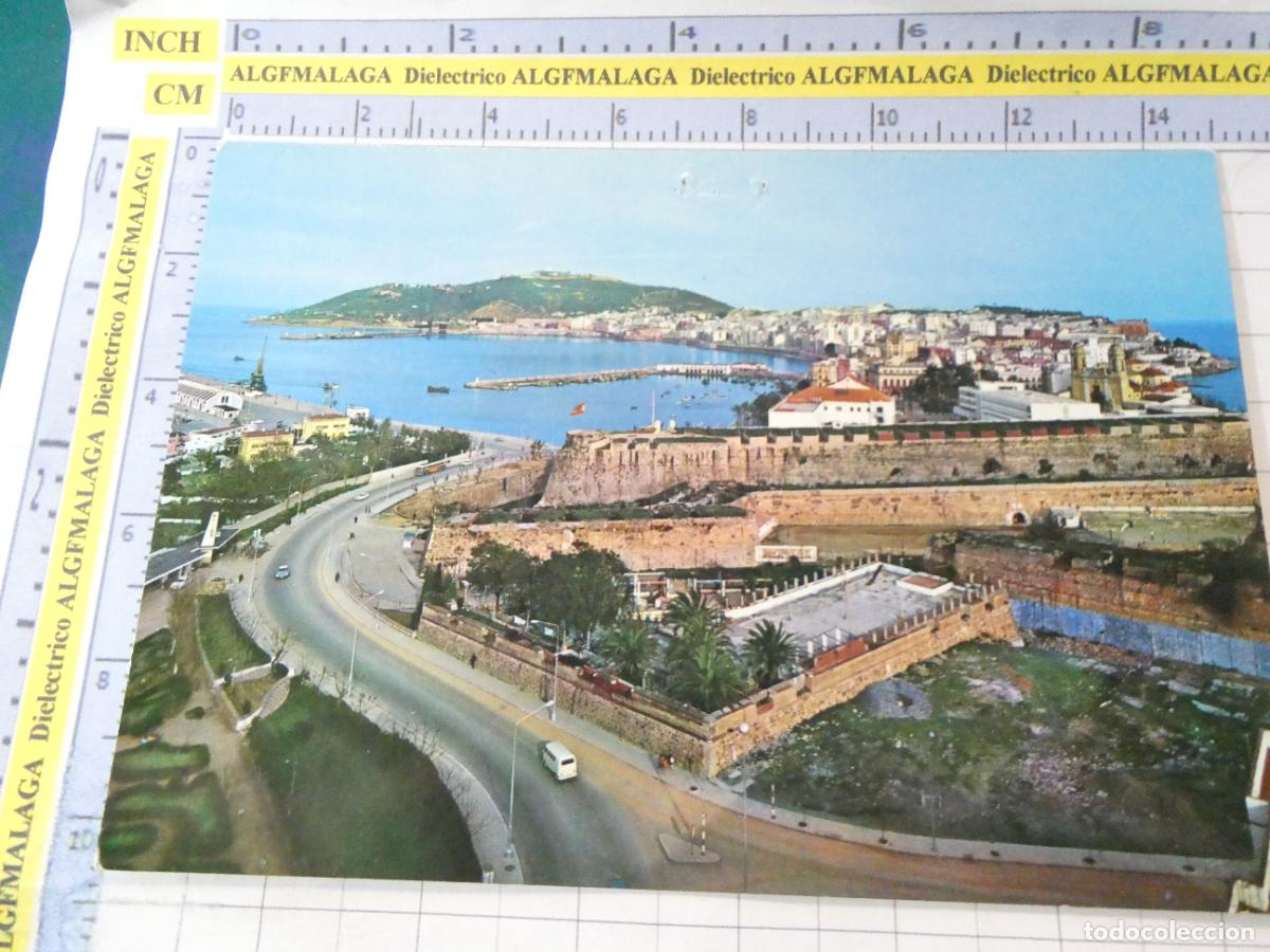 Postales: POSTAL DE CEUTA. A&Ntilde;O 1969. VISTA PARCIAL. 9 CABELLO. 2780