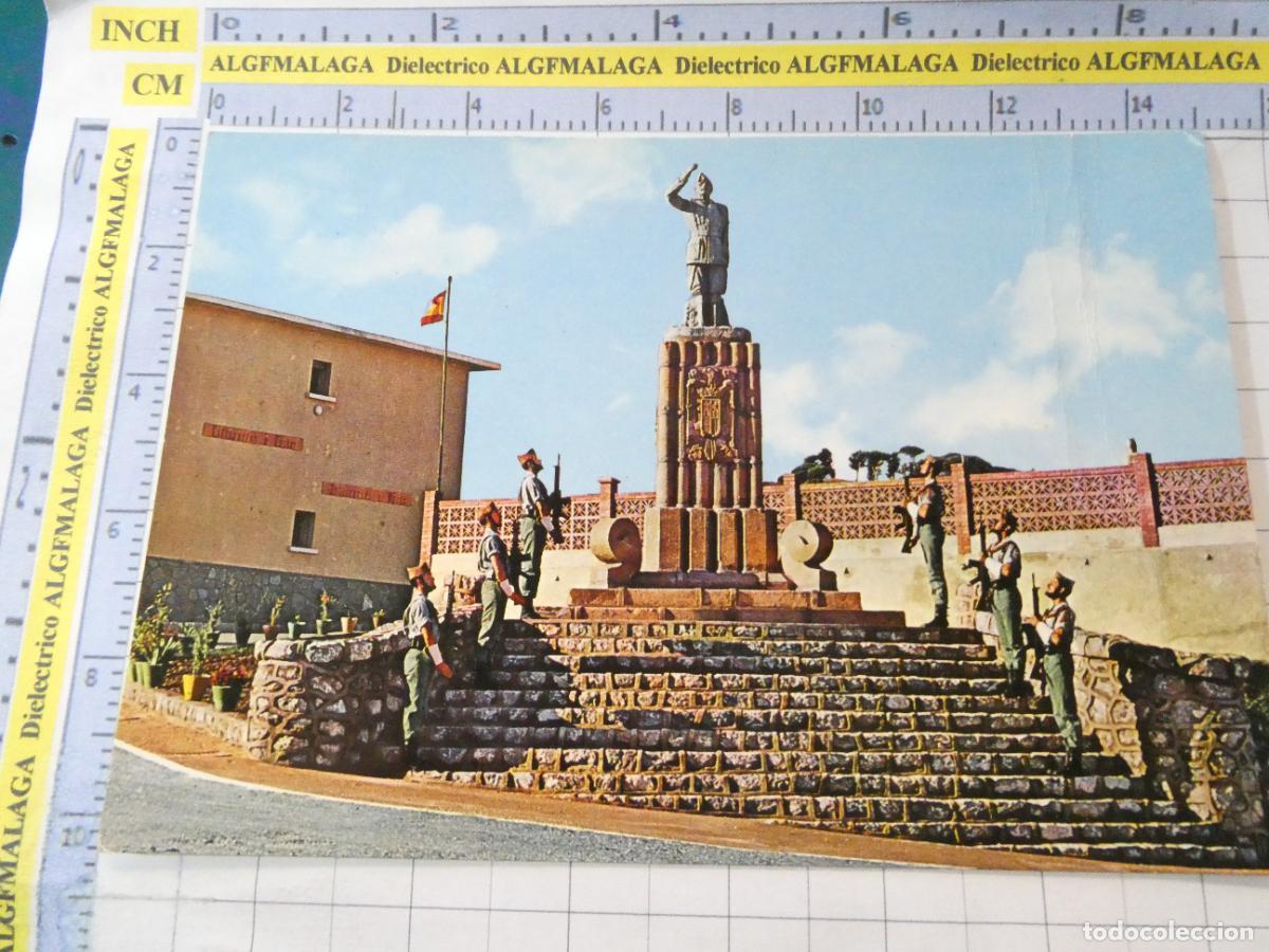 Postales: POSTAL DE CEUTA. A&Ntilde;O 1968. ACUARTELAMIENTO DE LA LEGI&Oacute;N ENTRADA LEGIONARIOS 22 GARRABELLA. 2781