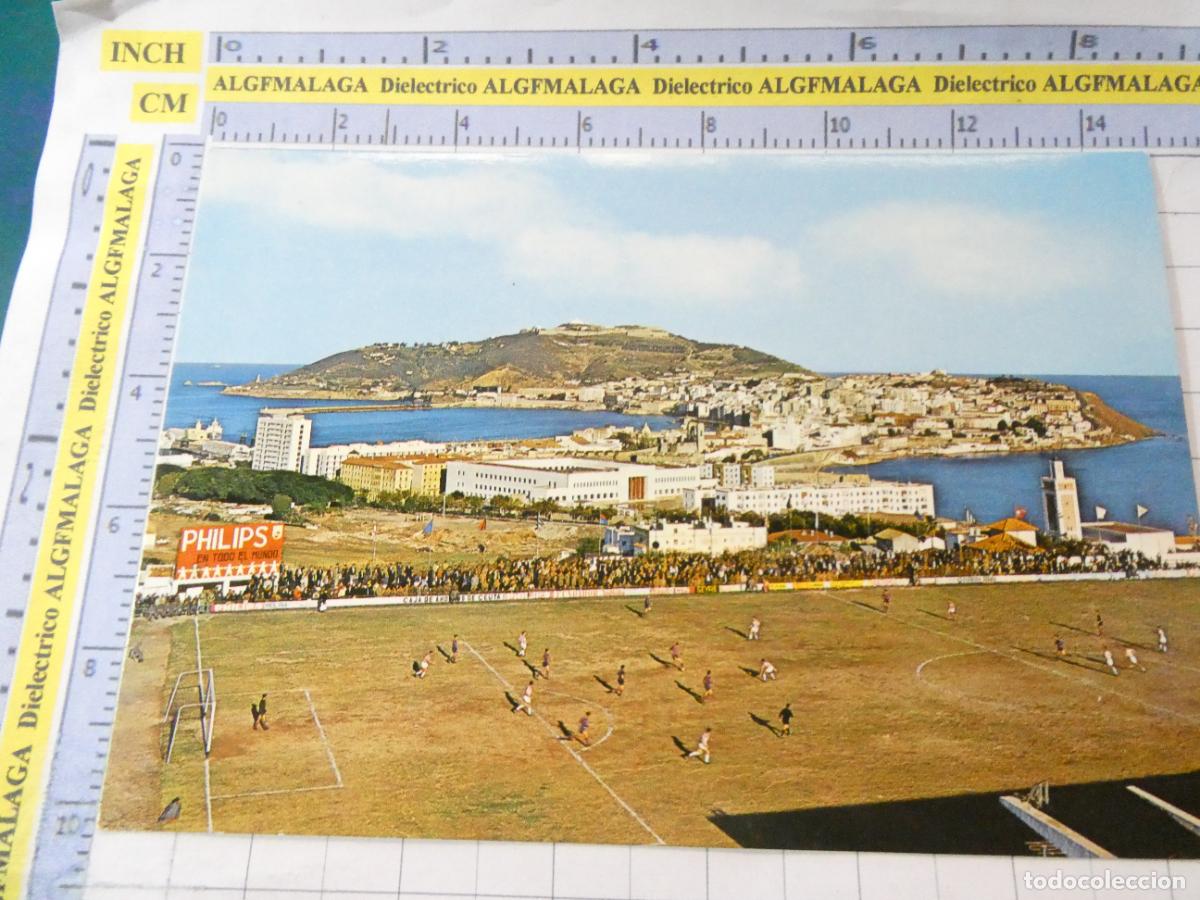 Postales: POSTAL DE CEUTA. A&Ntilde;O 1968 ESTADIO CAMPO DE F&Uacute;TBOL ALFONSO MORUBE 31 GARRABELLA. 2789