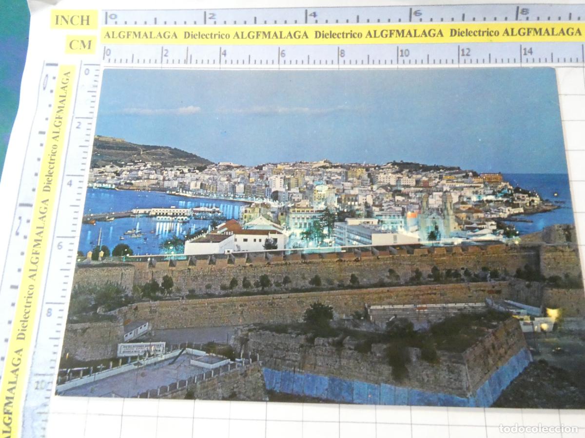 Postales: POSTAL DE CEUTA. A&Ntilde;O 1968. VISTA NOCTURNA 26 GARRABELLA. 2791