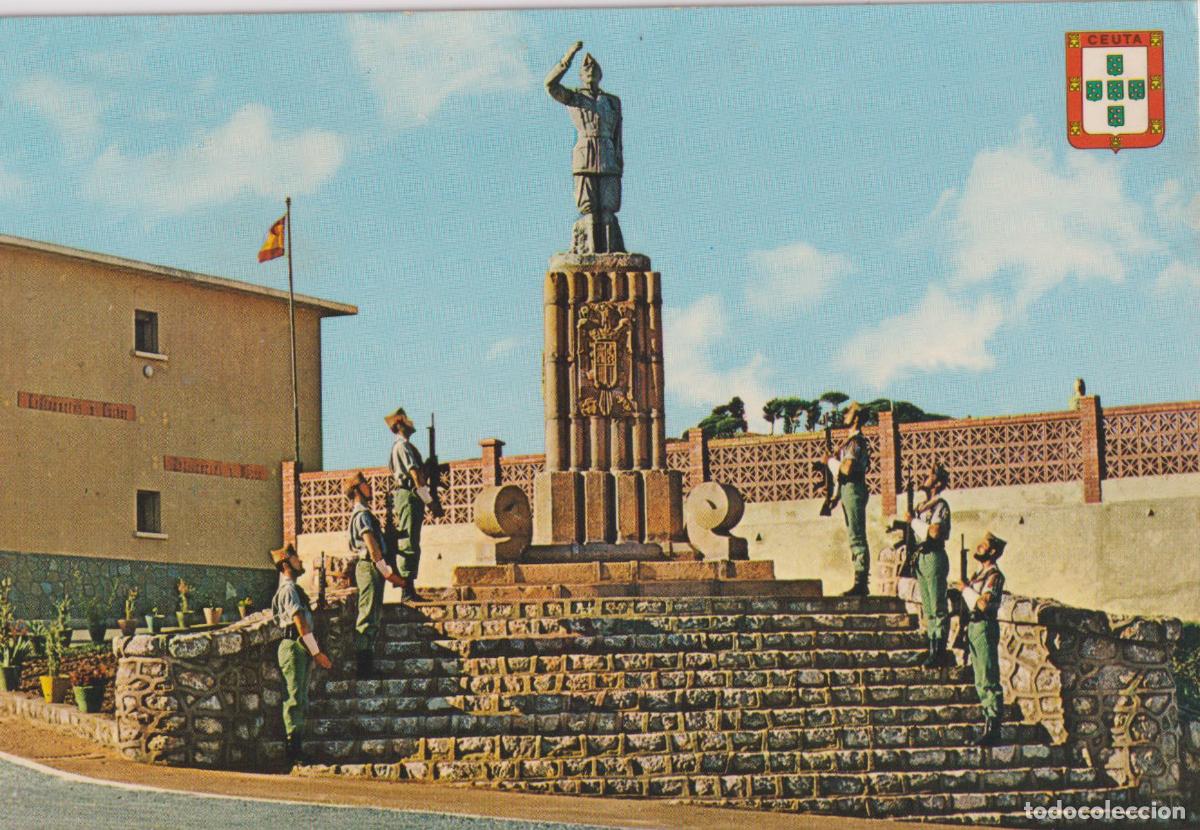 Postales: CEUTA, ACUARTELAMIENTO DE LA LEGI&Oacute;N, ENTRADA - GARCIA GARRABELLA N&ordm;22 - S/C