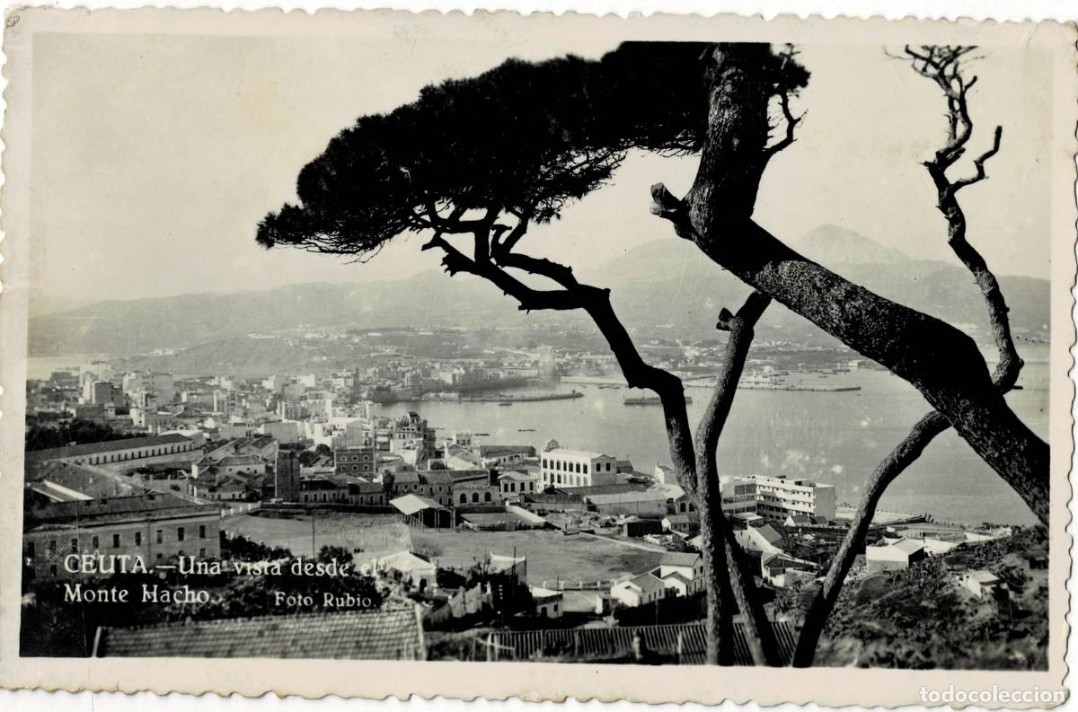 Postales: POSTAL DE CEUTA. UNA VISTA DESDE EL MONTE MACHO. P-CEME-505