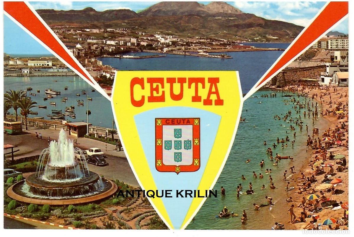 Postales: CEUTA N&ordm; 61 BELLEZAS DE LA CIUDAD / LUIS CABELLO / SIN FRANQUEAR