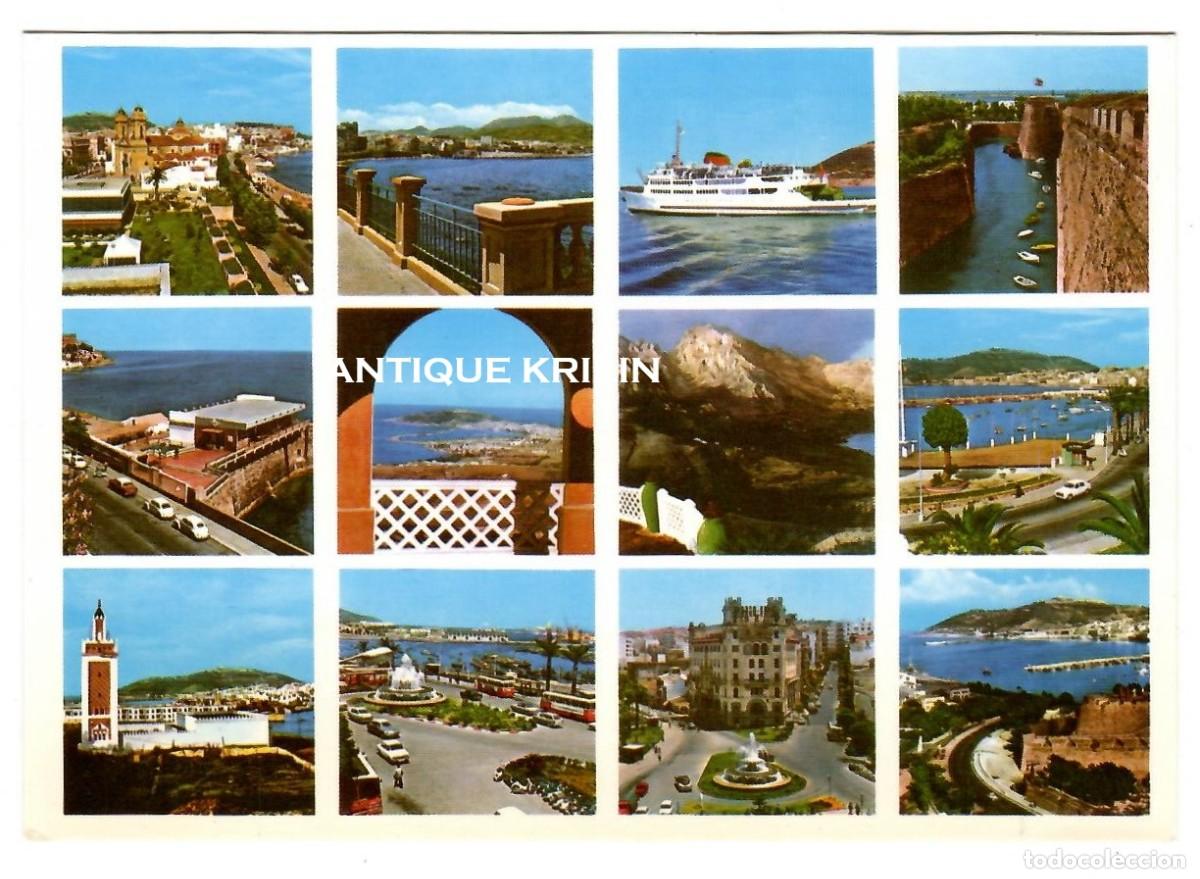 Postales: CEUTA N&ordm; 86 VARIOS ASPECTOS / EDI. LIBRERIA GENERAL / SIN FRANQUEAR